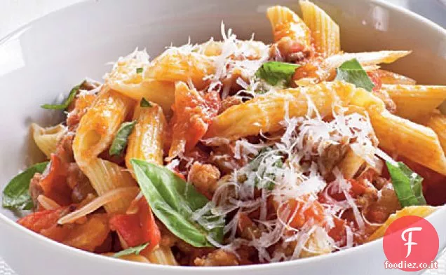 Pomodoro fresco, Salsiccia e Pecorino