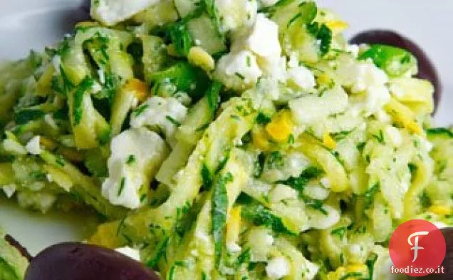 Insalata di zucchine alla greca