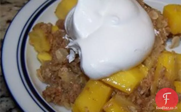Mango Frutto della passione Crumble