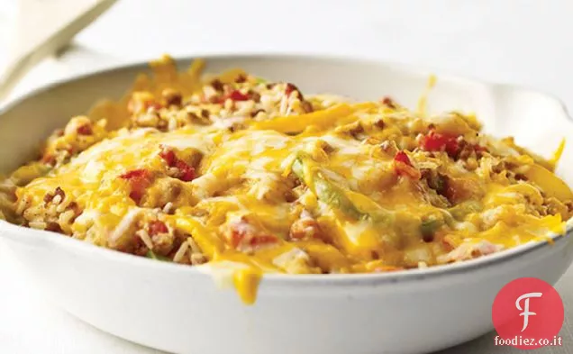 Southwest manzo e peperone padella