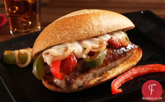 Quick ' n facile salsiccia su un panino