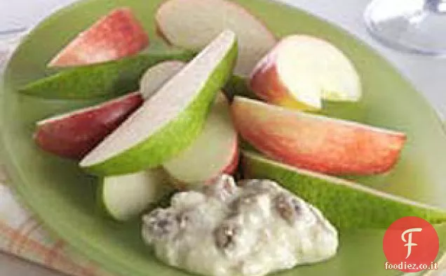 Salsa di banana-pecan per frutta