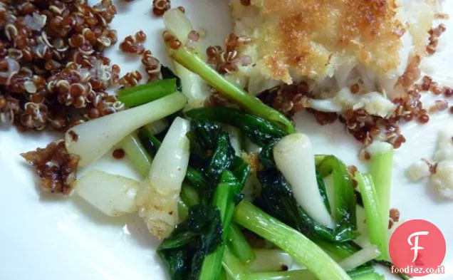 Pesce fritto con rampe