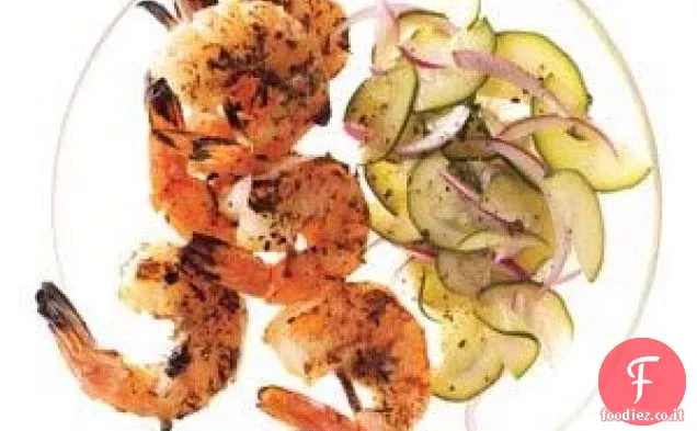 Insalata di zucchine e cipolle marinate