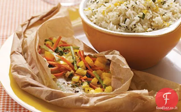 Bustine di Confetti con Burro di Dragoncello all'arancia