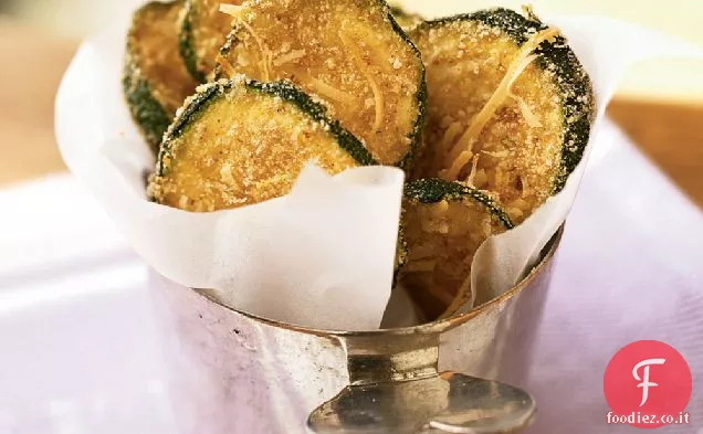 Patatine al forno di zucchine