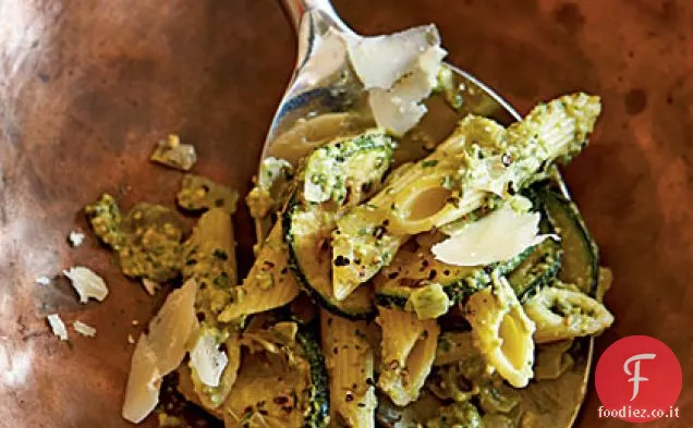 Penne con Zucchine Pistou