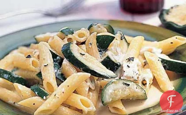 Penne con Zucchine e Ricotta