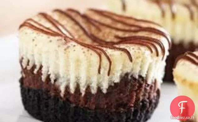 Mini Cheesecake al Cioccolato e Nocciola