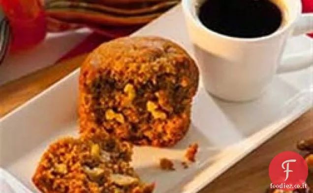 Muffin di avocado Banana e noci