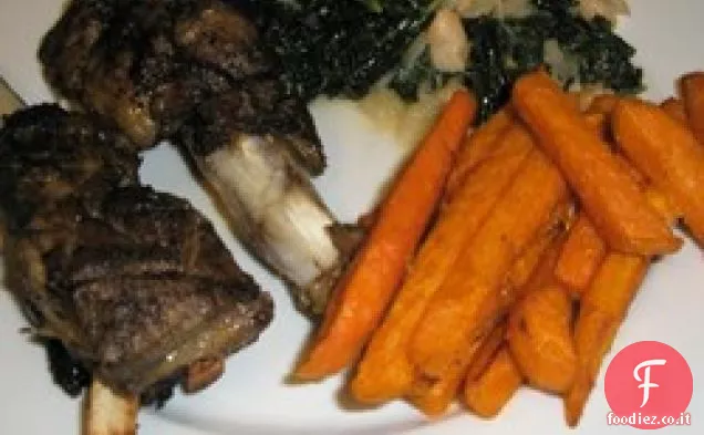 Petto di agnello arrosto