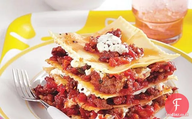 Lasagne a forma libera