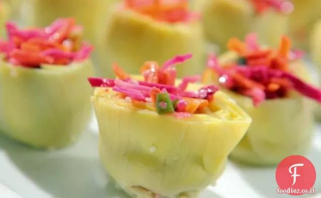 Cuori di carciofo ripieni