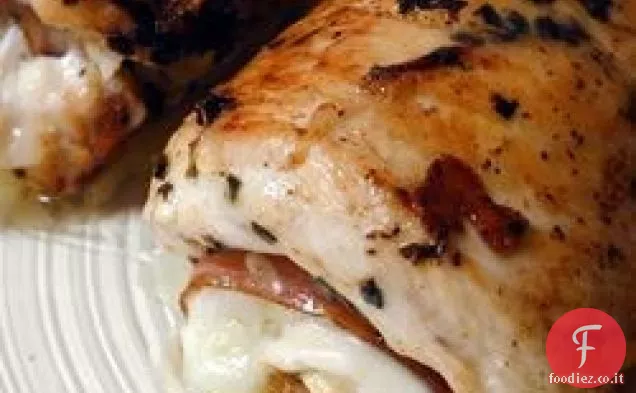 Pollo ripieno Valentino