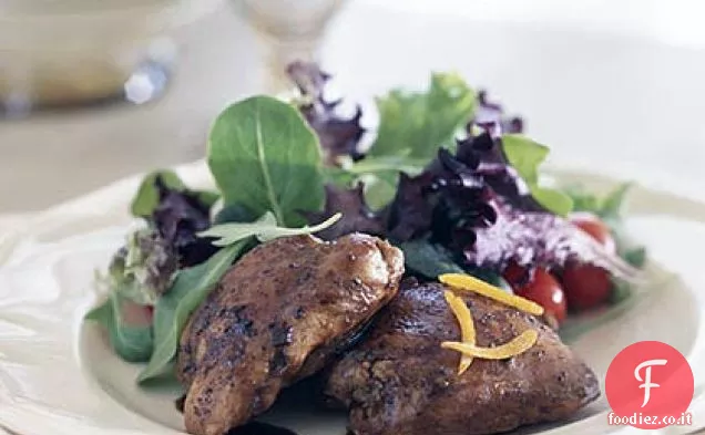 Pollo balsamico alla vaniglia