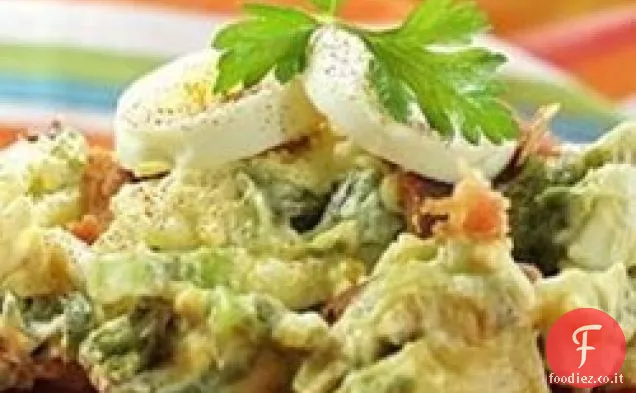 Insalata di uova di avocado