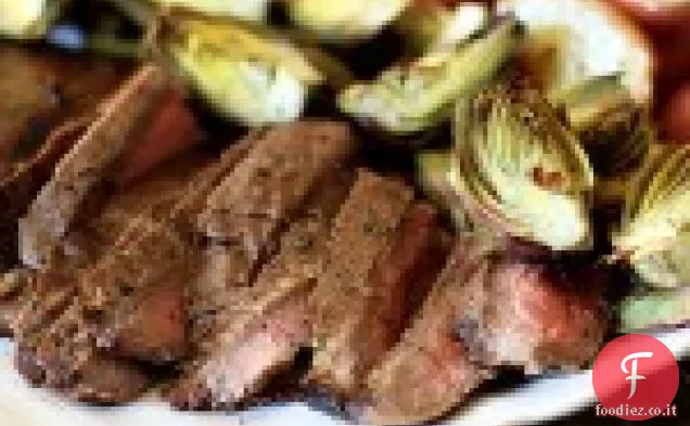 Carciofi alla Griglia con Limone e Aglio