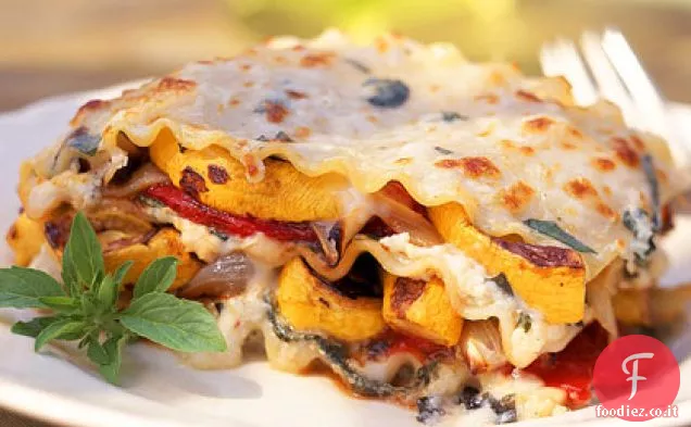 Lasagne di verdure arrosto