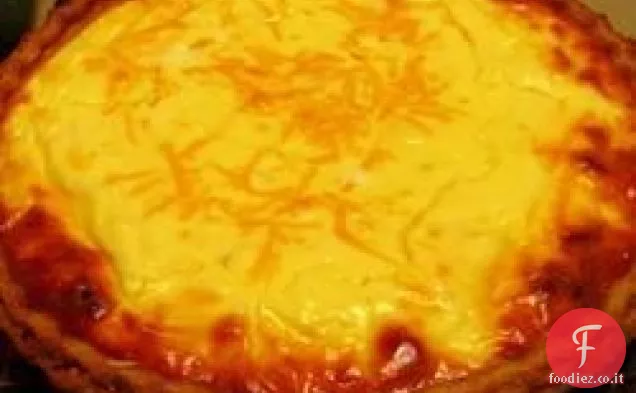 Quiche di pollo panna acida