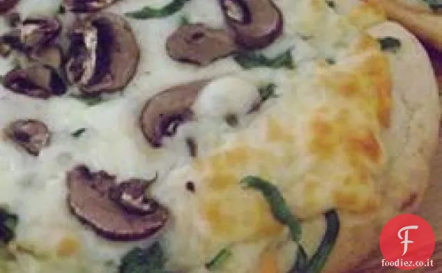 Pizza ai funghi di Allie