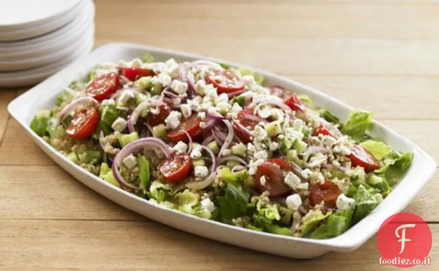 Insalata di quinoa mediterranea