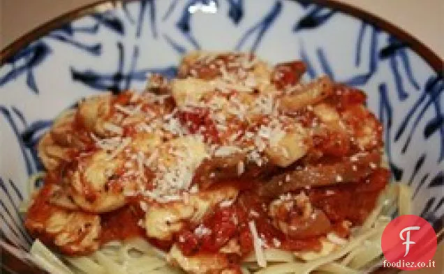 Pasta di pollo alle erbe