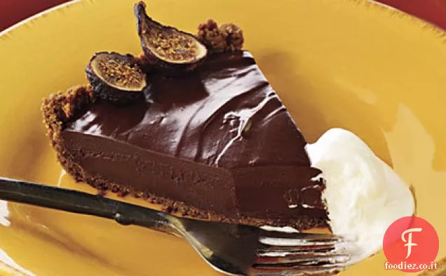 Ricca crostata al cioccolato