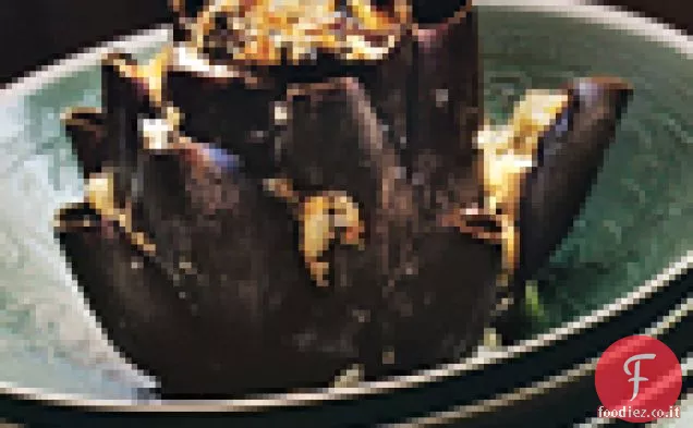 Carciofi Ripieni con Capperi e Pecorino