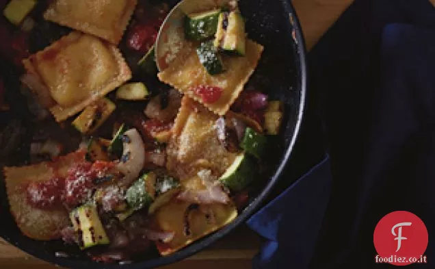 Ravioli di Zucca con Zucchine
