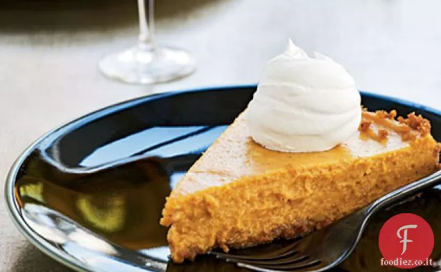 Crostata di zucca alla vaniglia e Bourbon