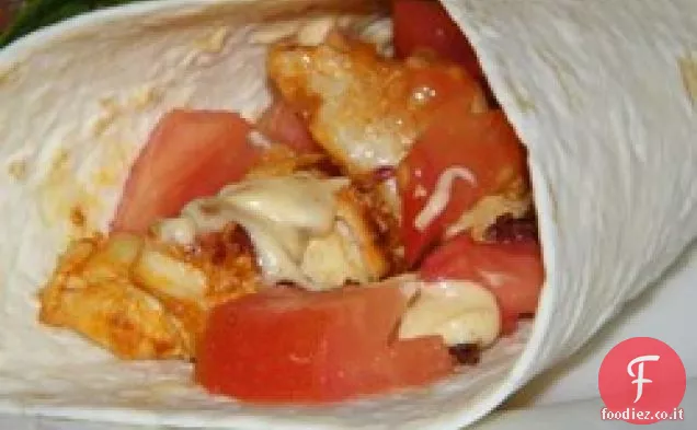 Pollo di bufalo e Ranch avvolge