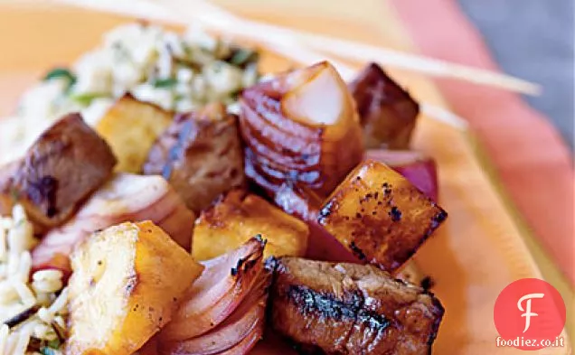 Teriyaki Maiale e ananas