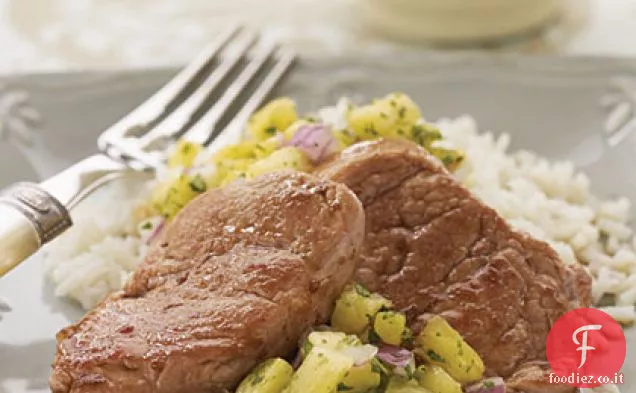 Medaglioni di maiale Teriyaki