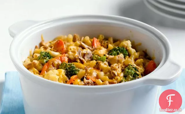 Cheesy tonno Noodle Casseruola