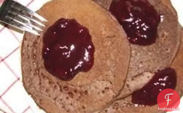 Topping ai mirtilli