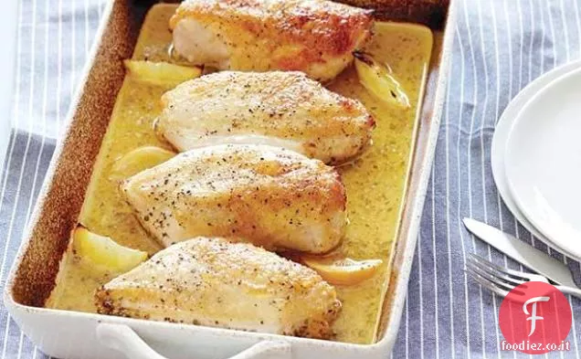 Petti di pollo al limone