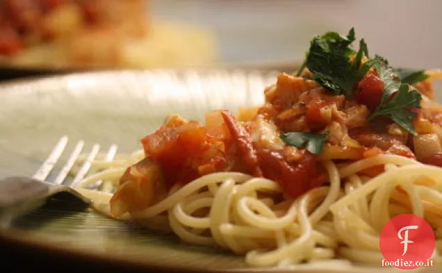 Stufato di pesce profumato