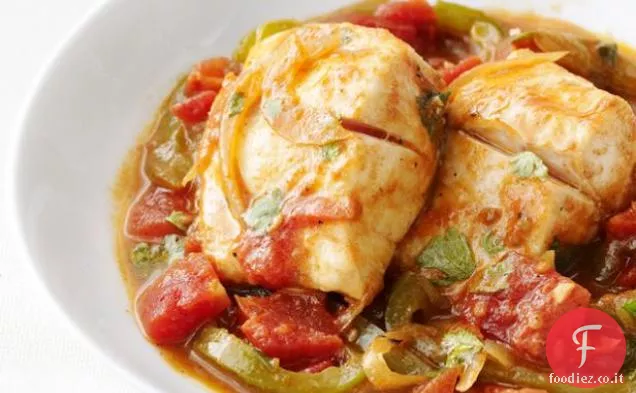Stufato di pesce in stile portoghese