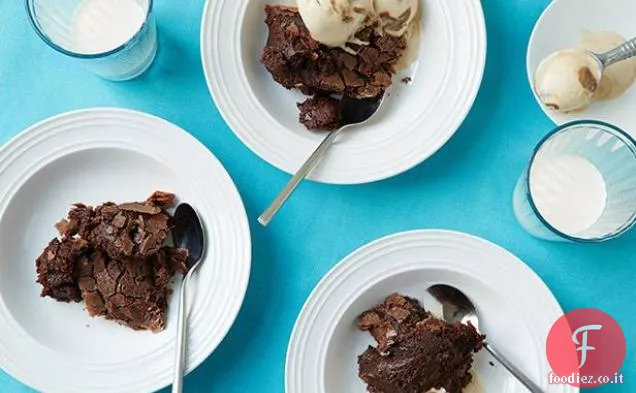 Torta Brownie appiccicosa a fornello lento