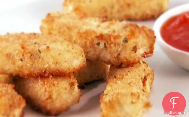Bastoncini di pesce con Salsa Marinara