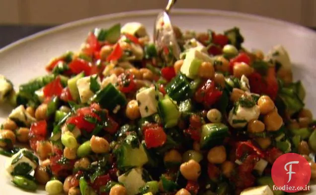 Insalata di verdure del Medio Oriente