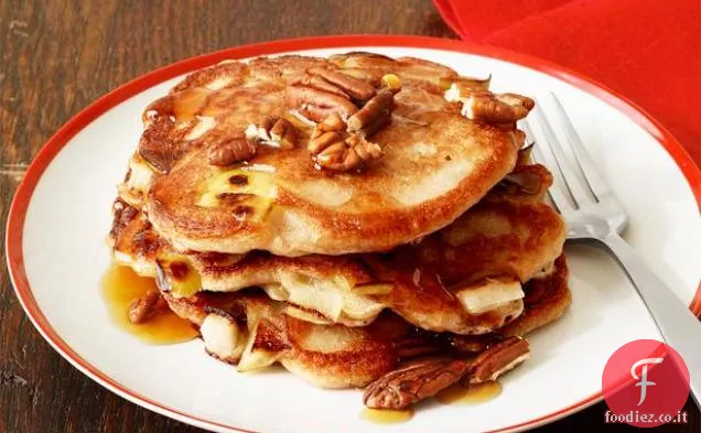 Frittelle di mele verdi a pasta madre