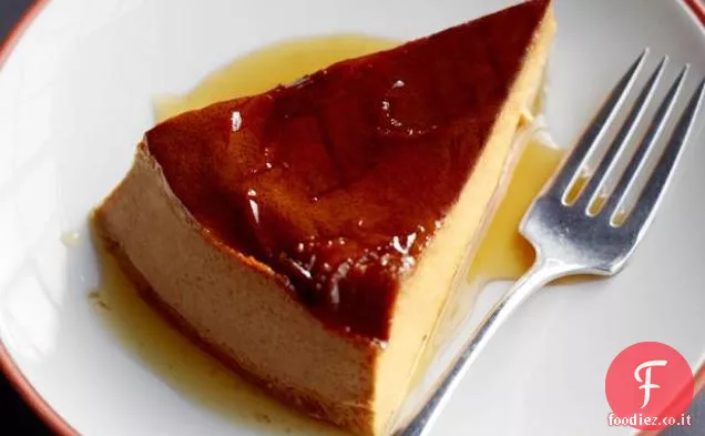 Flan all'arancia e caffè