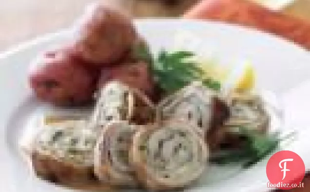 Involtini di vitello e carciofo