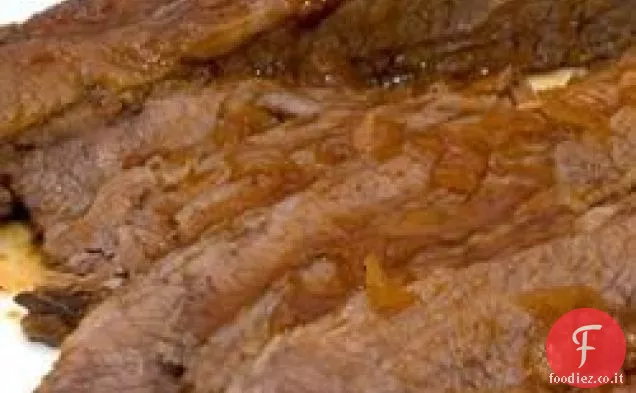 Petto in agrodolce stile ebraico