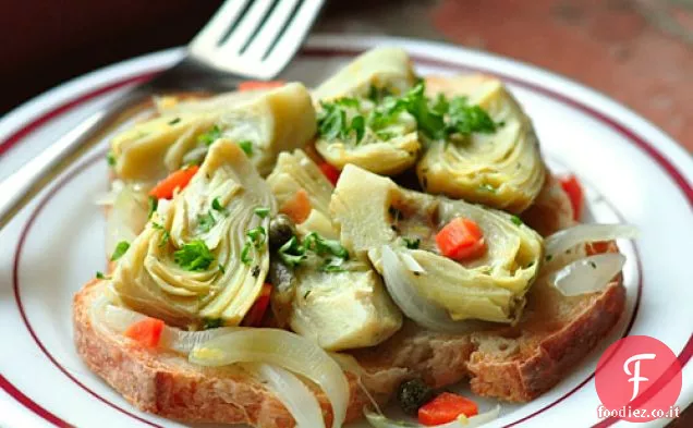 Barigoule al carciofo veloce e piccante