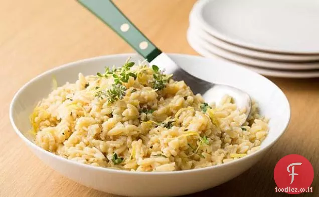 Orzo con Timo e Scorza di Limone