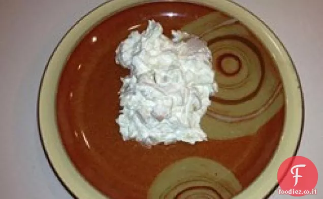 Crema di formaggio Macedonia di frutta