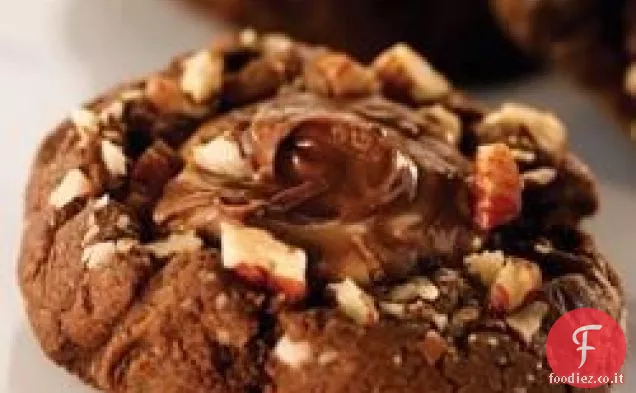 Biscotti al cioccolato fondente alla tartaruga