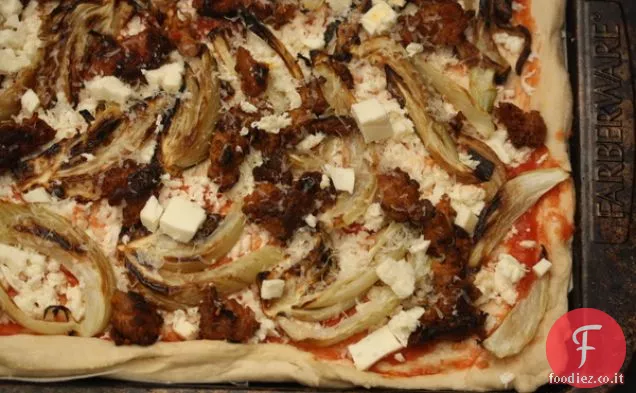 Pizza Primaverile con Carciofi, Porri e Scalogni